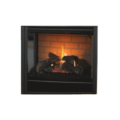 Majestic Corner Direct Vent Gas Fireplace | L/R-COR-DV36IN