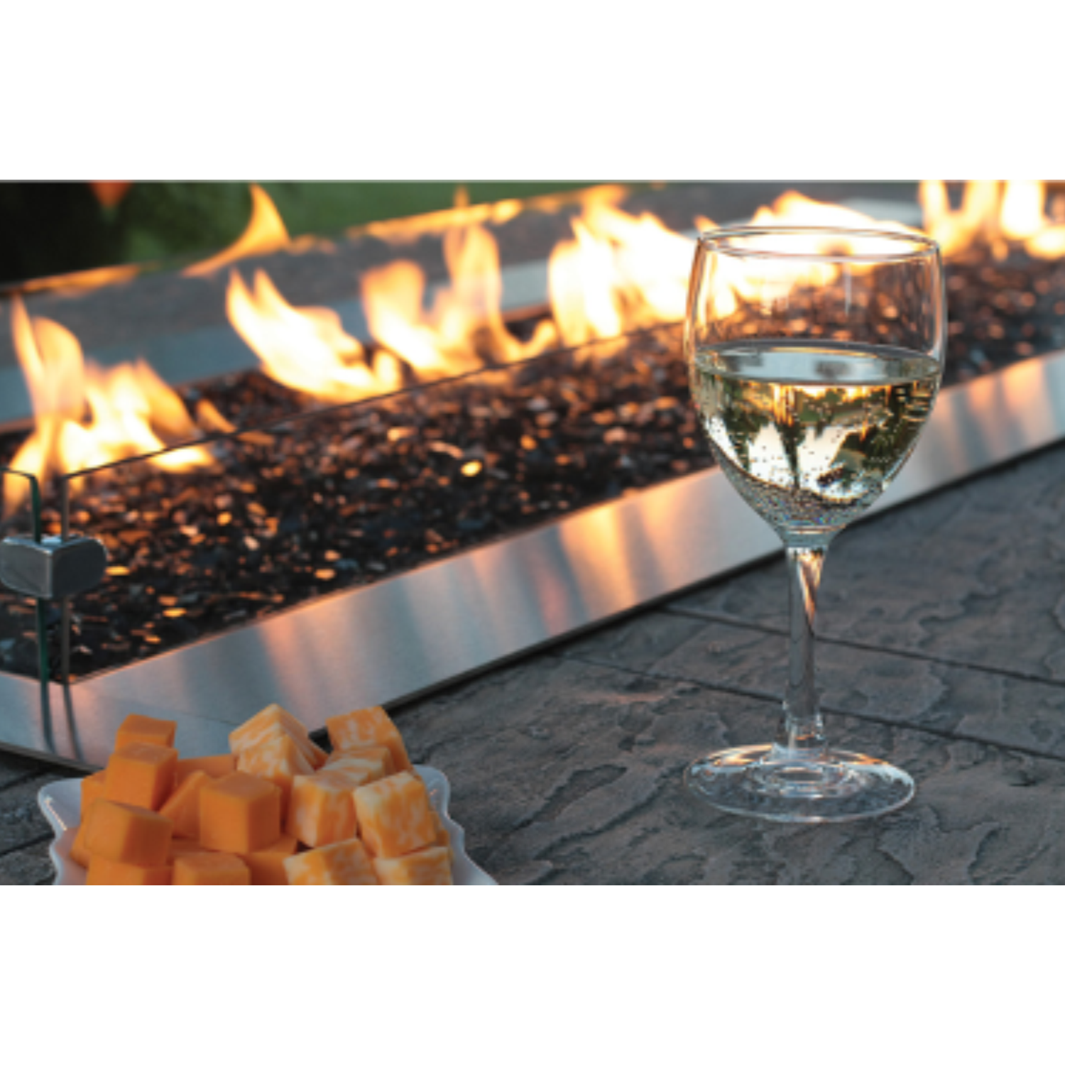 Empire Tall Wind Deflector Glass - WG484LT