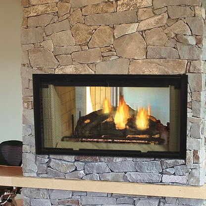 Majestic Designer See-Thru 36 Radiant Wood Fireplace | DSR36