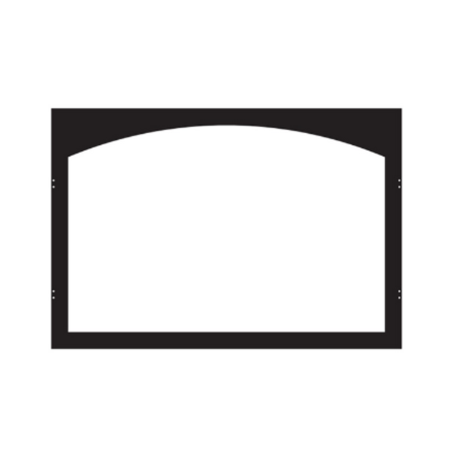 Empire Black Arch Door Frame for Breckenridge Select 32 | VBY32GBL |