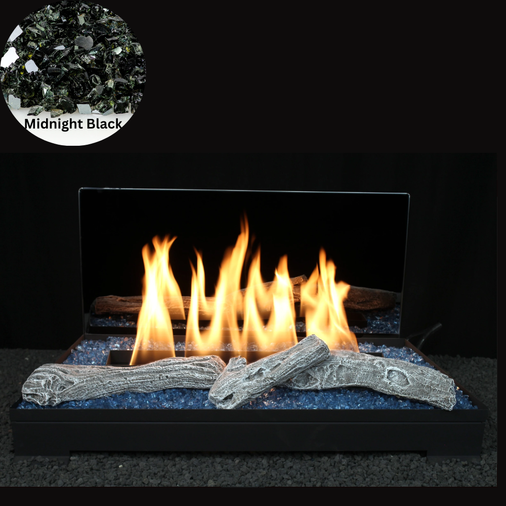 Hargrove 18 With Free Vent |ESCS18| Country Fire Element Burner – Set Inch Gas Log North Series