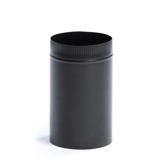 Kingsman 7 Inch x 12 Inch Black Vent Pipe Venting Component - FDV12P