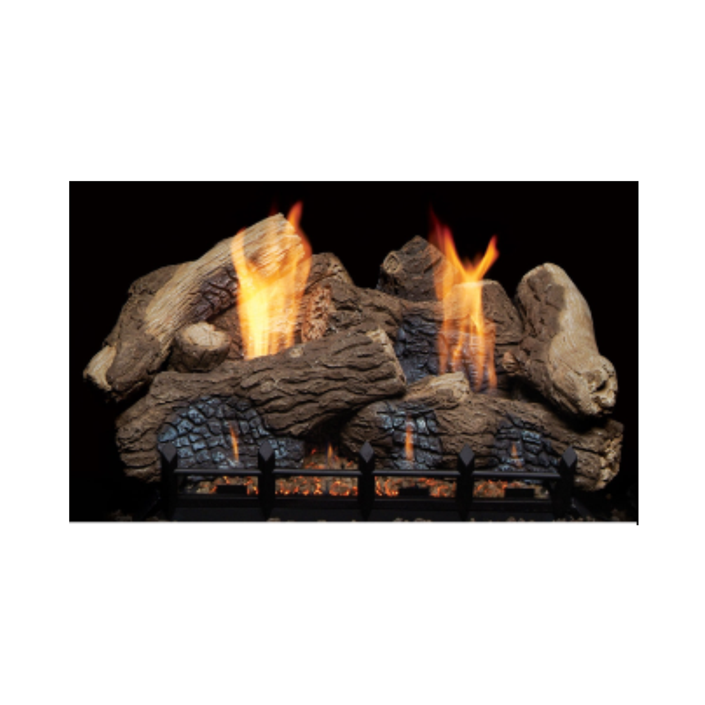 Monessen 24 Inch  Berkley Oak Fiber Ceramic Log Set - 7 pcs | BO24-F |