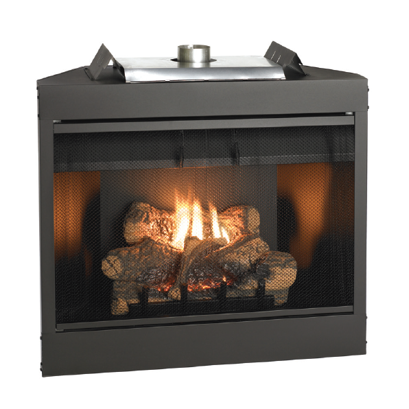 Empire Keystone Deluxe 36 B-Vent Gas Fireplace | BVD36FP