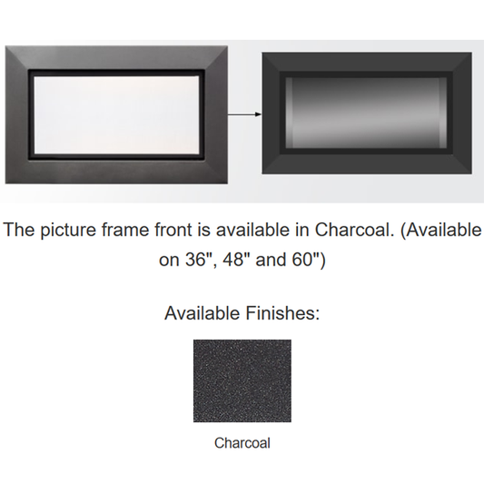 Majestic Charcoal Picture Frame Front | PFF-60-CH-C