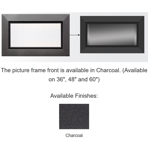 Majestic Picture Frame Front Charcoal | PFF-36-CH-C |