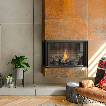 Montigo Divine Multi-Sided 38 Traditional Corner Direct-Vent Gas Montigo Divine Multi-Sided 38 Traditional Corner Direct-Vent Gas