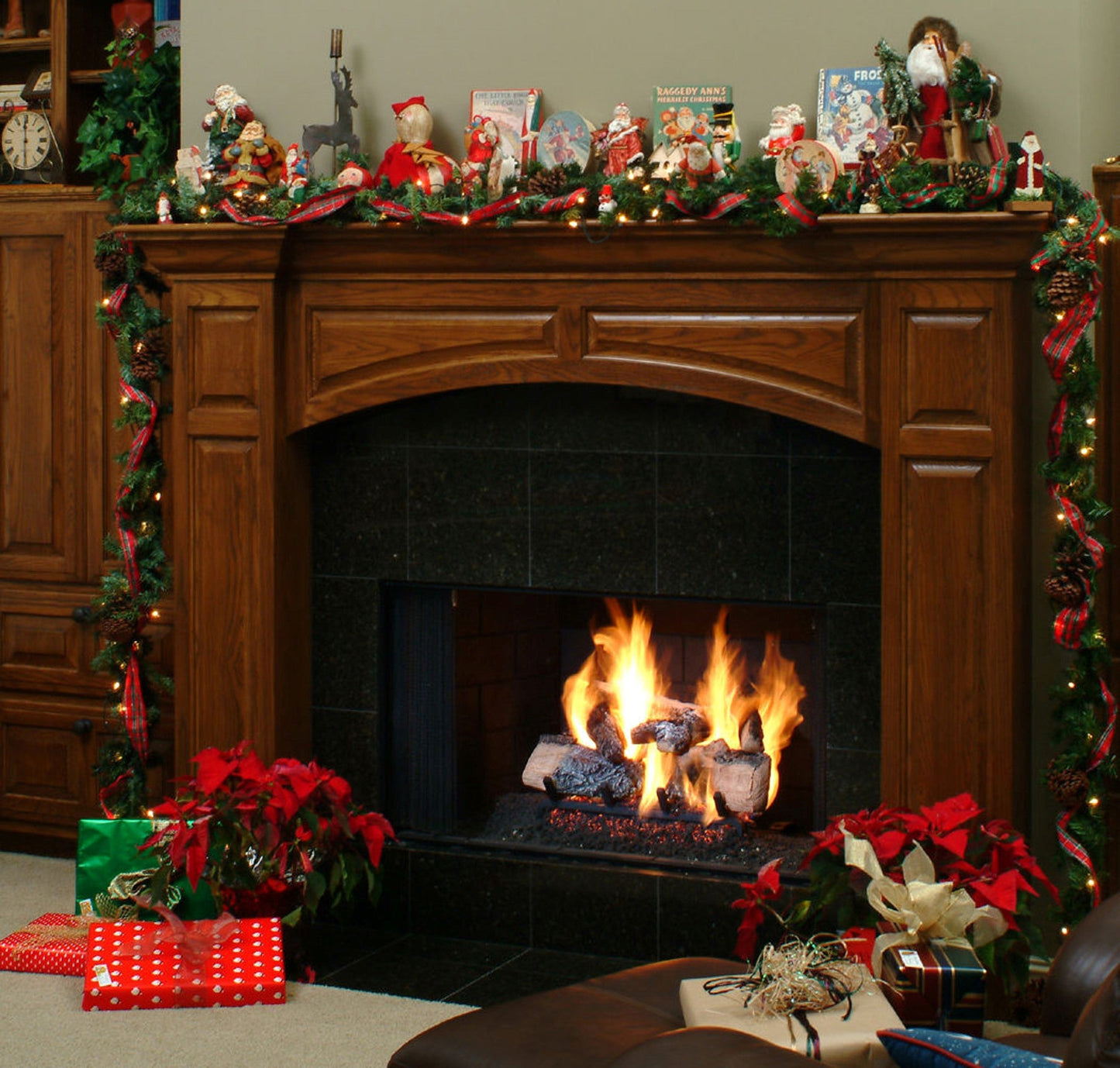 Hargrove 36 Inch Fresh Cut Series Vented Gas Log Set With Variable Flame Control - 36RNEB1F5