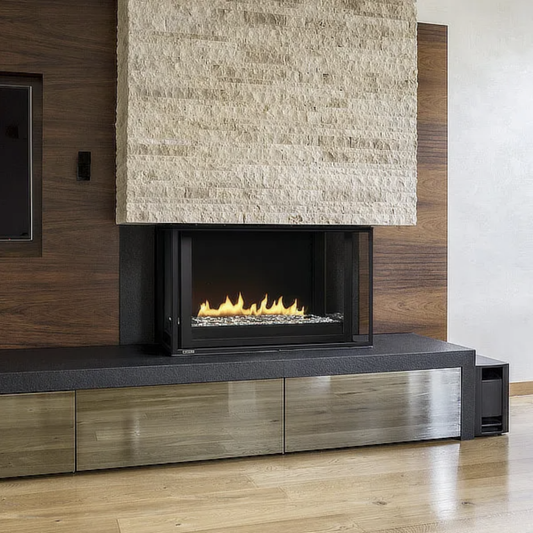 Montigo Divine Bay 38  Contemporary Multi-Sided Direct-Vent Gas Fireplace - HL38PR