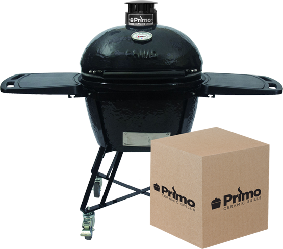 Primo Oval X-Large Charcoal All-In-One | PGCXLC |