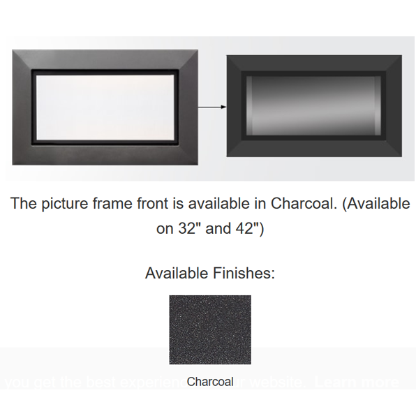 Majestic Charcoal Picture Frame Front | PFF-42-CH