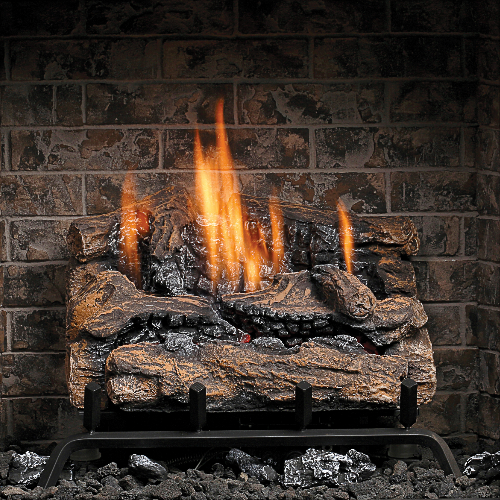 Kingsman 18 Inch Fiber Split Oak Log Set Media Kit - LOGF18