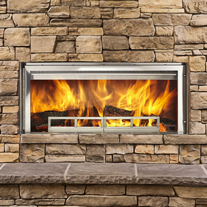 Majestic Longmire 42 Radiant Wood Fireplace | LM42-SS