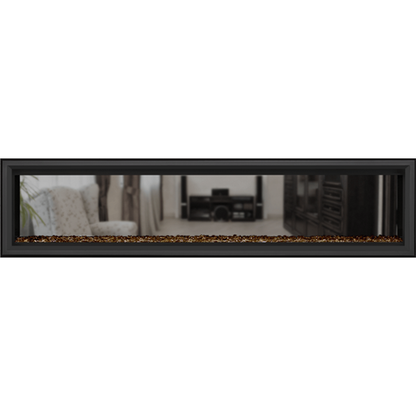 Napoleon Vector 74 SeeThru Linear Direct-Vent Gas Fireplace | LV74N2