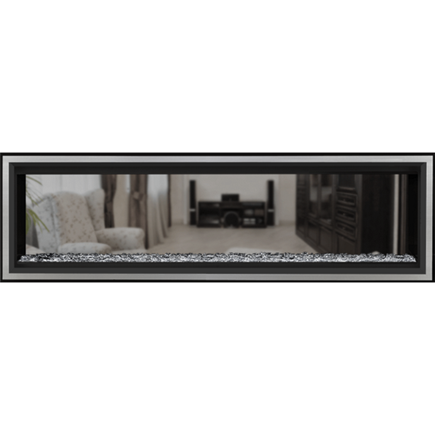 Napoleon Vector 62 SeeThru Linear Direct-Vent Gas Fireplace | LV62N2