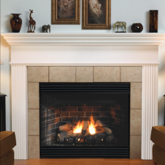 Empire Keystone Deluxe 34 B-Vent Gas Fireplace - BVD34FP