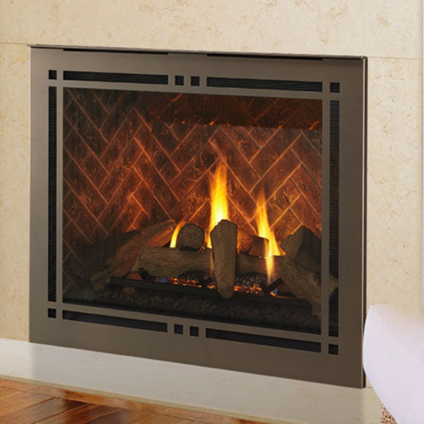 Majestic Meridian Platinum 42 Direct Vent Gas Fireplace | MERIDPLA42