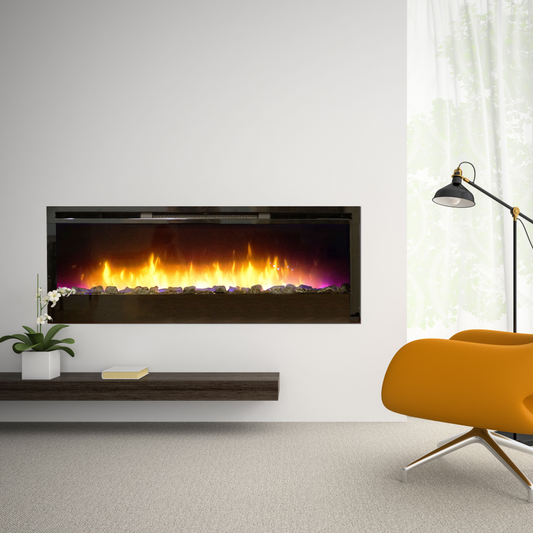 Nexfire 50 Inch Contemporary Electric Fireplace - EBL50