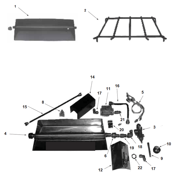 Majestic 18" Safety Pilot for Outdoor Fireplaces Heath Kit | ODSP-18LP
