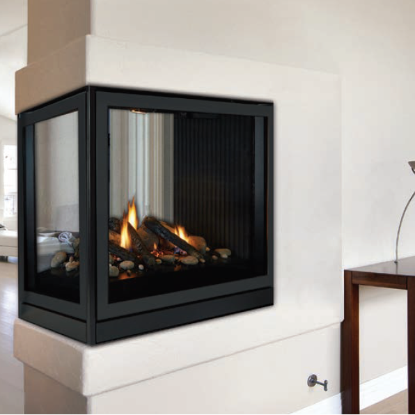 Empire Tahoe Premium 36 Multi-Sided CF DV Gas Fireplace | DVCP36