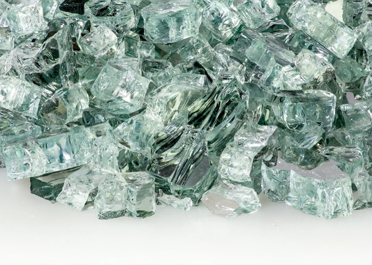 Platinum Reflective 1/2 Inch Fireglass (10 Lb Bag)
