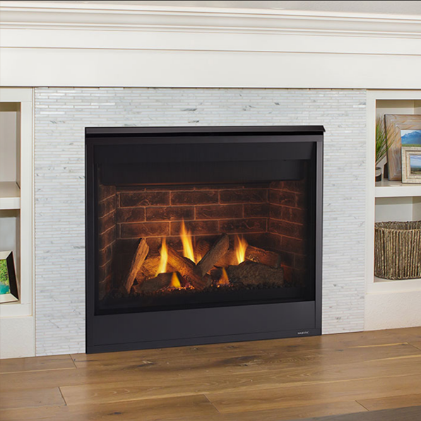 Majestic Quartz 36 Direct Vent Gas Fireplace | QUARTZ36