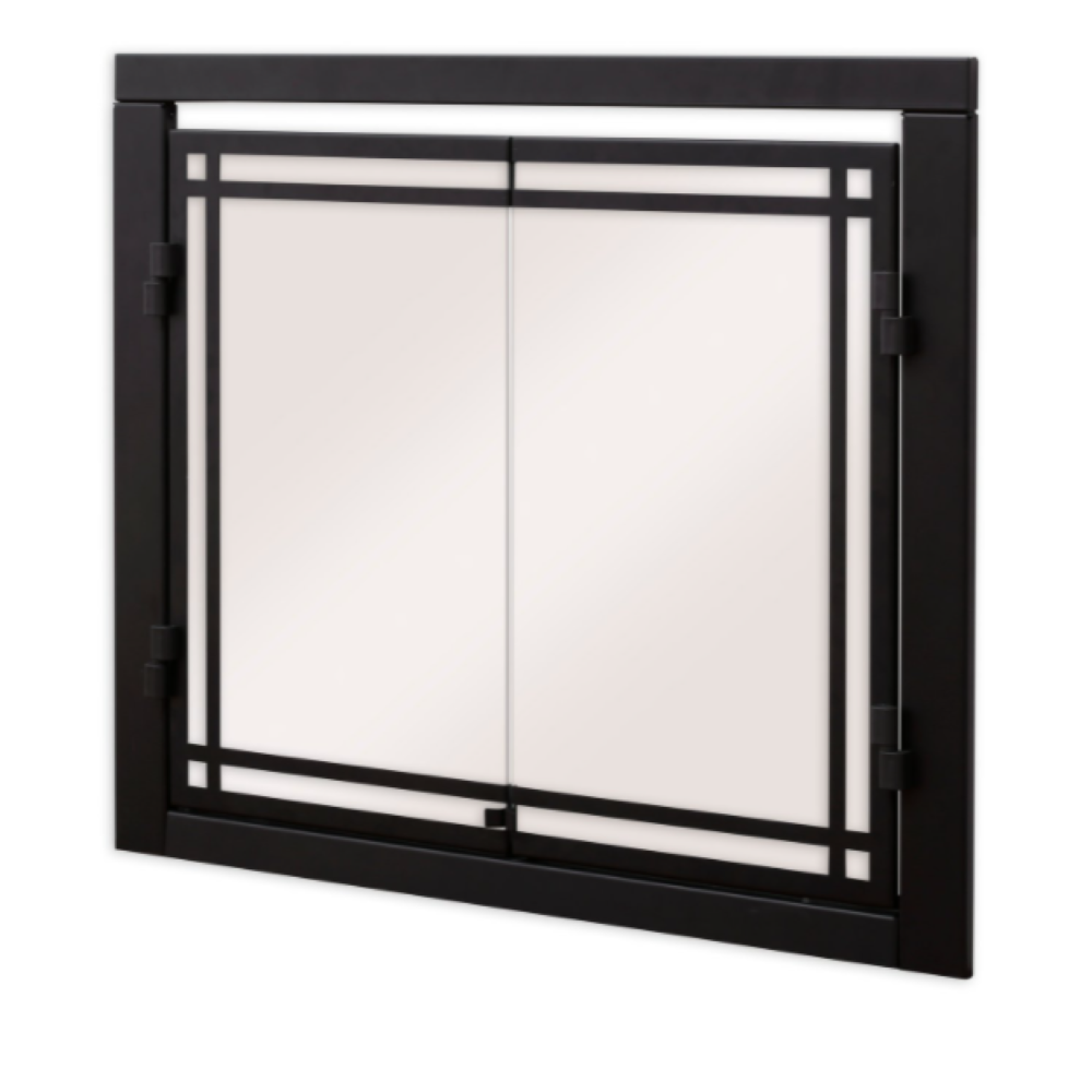 Dimplex Revillusion 36 Inch  Double Glass Decorative Doors - RBFDOOR36
