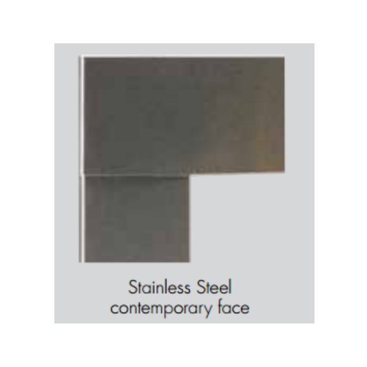 Monessen Artisan Stainless Steel Wide Contemporary Face - AVFL42WCSS-A