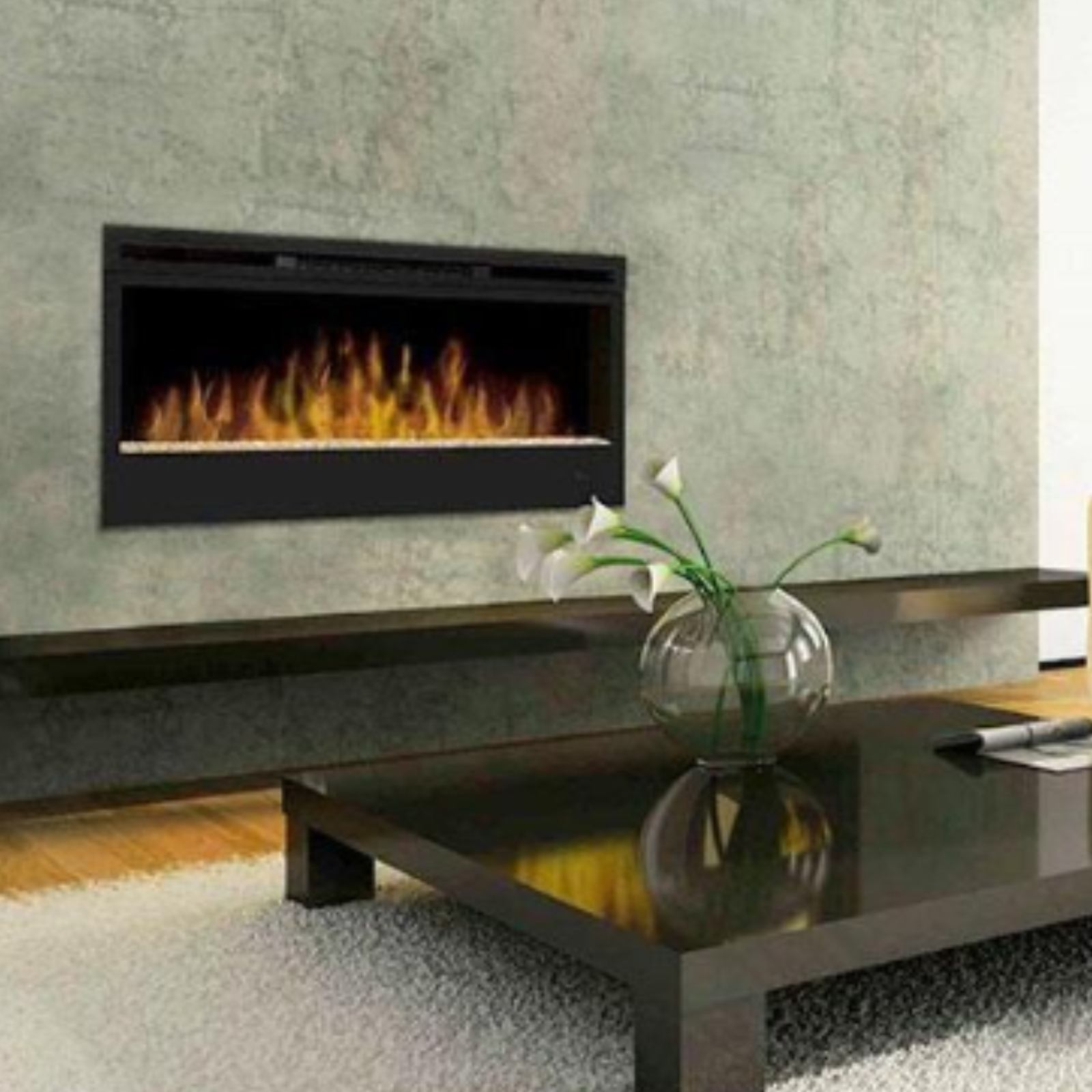 Dimplex Synergy 50 Inch Wall Mounted Electric Fireplace - BLF50