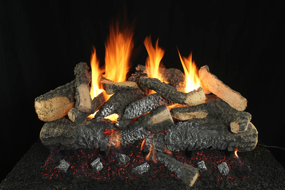 Hargrove 18-21 Inch Stacked Large Vented Log Set Pilot and Variable Remote - 18CNDS1F8