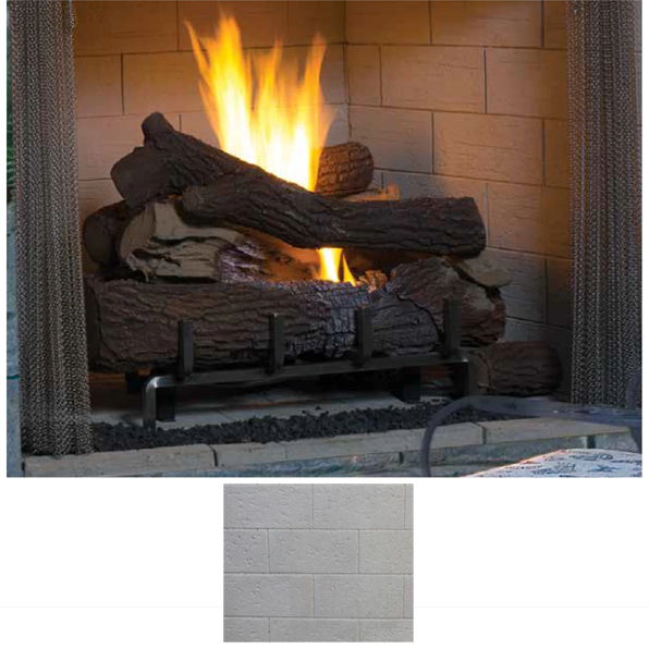 Superior 36 Inch Vent Free Outdoor Gas Firebox | VRE4536