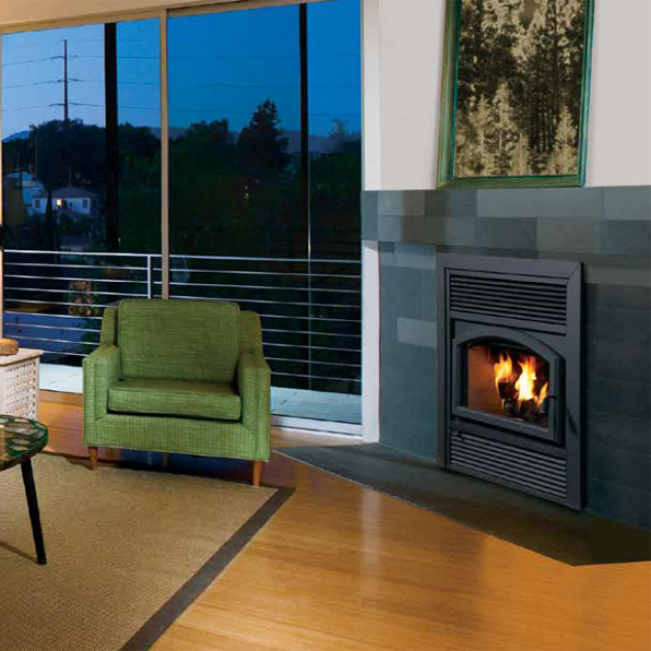 Superior White Stacked Circ Trad EPA Cert Wood Fireplace | WCT4820
