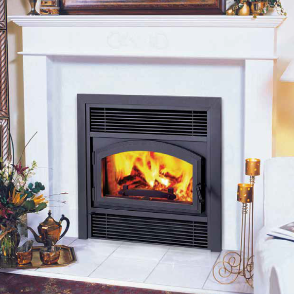 Superior White Stacked Circ Trad EPA Cert Wood Fireplace | WCT4820