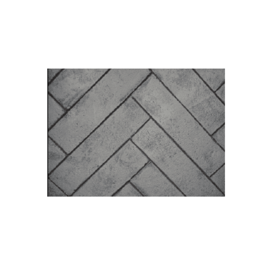Empire Whitewashed Herringbone Brick Ceramic Fiber Liner | DVP30CPWH |
