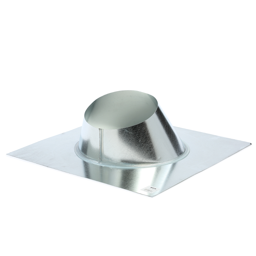 Kingsman 7 Inch Flashing with Storm Collar for Vertical Venting Venting Component - ZDVAAF